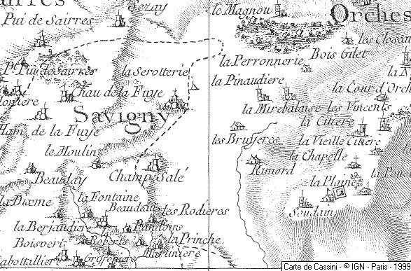 Savigny par cassini